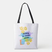 Tote Bag Relâcher Le Processus D'Enseignement (Dos)