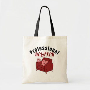 Tote Bag Relaxeur Professionnel Design de Relaxation Drôle