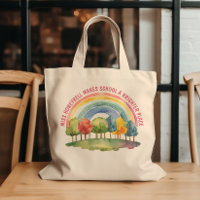 Remerciement à l'enseignant Forêt arc-en-ciel plus