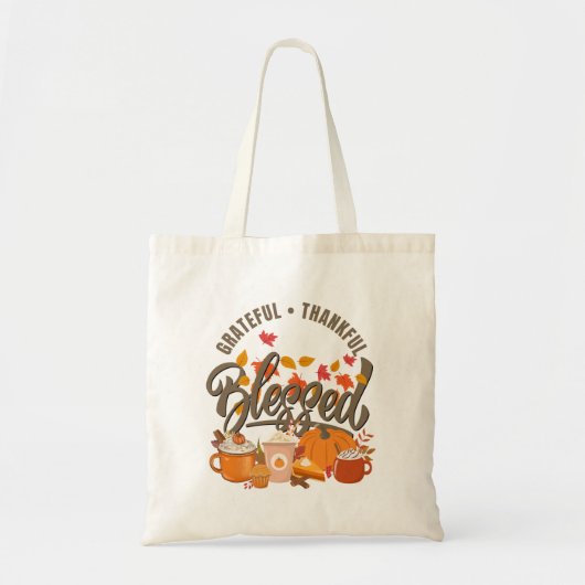 Tote Bag REMERCIEUSEMENT MERCIÉ JETÉ Thanksgiving (Devant)