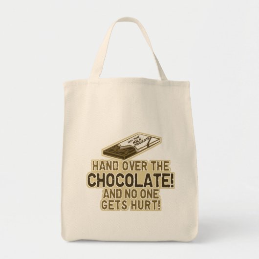 Tote Bag Remettez le chocolat (Devant)
