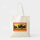 Tote Bag Remorquage D'une Caravane (Devant)