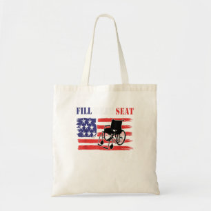Tote Bag Remplissez Le Siège Qui Siège Trump 2020 Dis