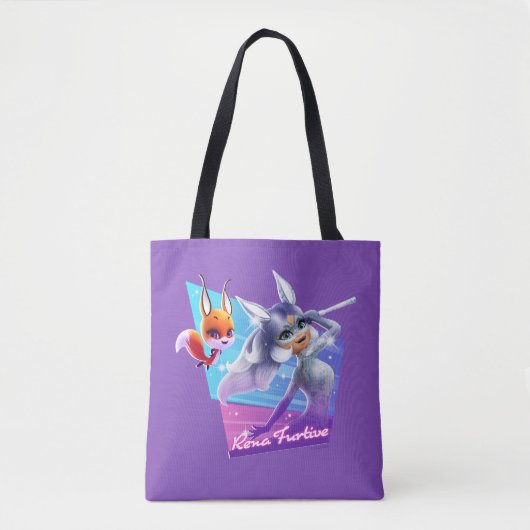 Tote Bag Rena Furtive Graphic (Devant)