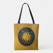 Tote Bag Renaissance – Cercle Abstrait d'Émergence (Dos)