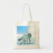 Tote Bag Renard arctique (Devant)