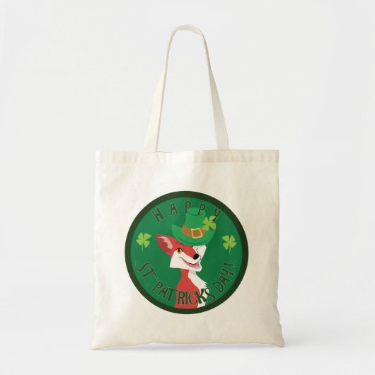 Tote Bag Renard de la Saint Patrick (Devant)
