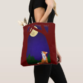 Tote Bag Renard de pleine lune (De près)