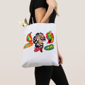 Tote Bag Renard marque automne (De près)
