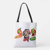 Tote Bag Renard marque l'automne (Dos)