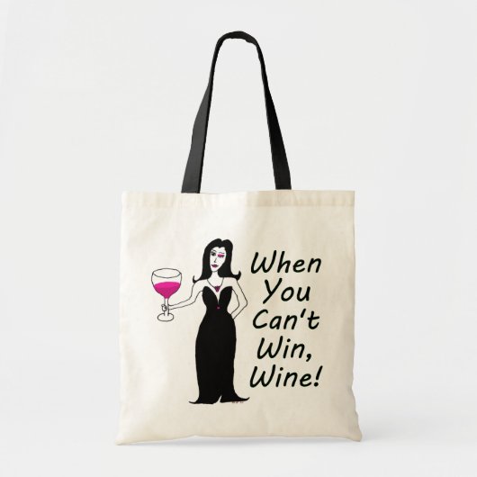 Tote Bag Renarde de vin simplement mauvaise quand vous ne (Devant)