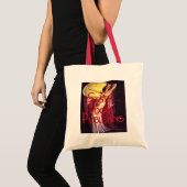 Tote Bag Renarde impertinente petit fourre-tout (Devant (produit))