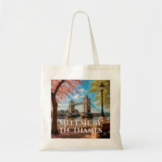 Tote Bag Rencontre-moi au bord de la Tamise London Bridge E