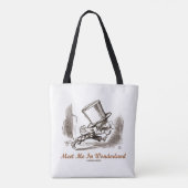 Tote Bag Rencontrez-Moi Au Pays Des Merveilles, Il Y A Eu U (Dos)