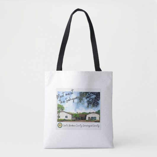 Tote Bag Rencontrez-moi au Sahyun (Devant)