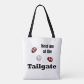 Tote Bag Rencontrez-moi au Tailgate (Dos)
