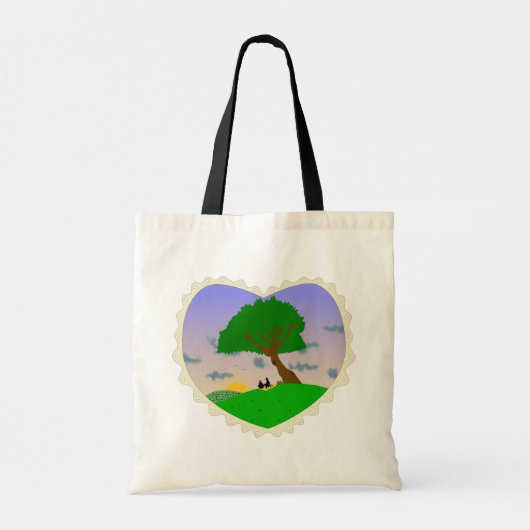 Tote Bag Rencontrez-Moi Sous L'Arbre (Dos)