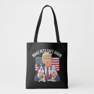 Tote Bag Rendre les animaux de compagnie sûrs à nouveau Sau