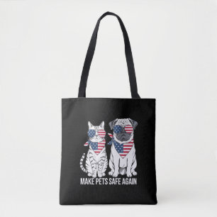 Tote Bag Rendre les animaux de compagnie sûrs à nouveau Tru