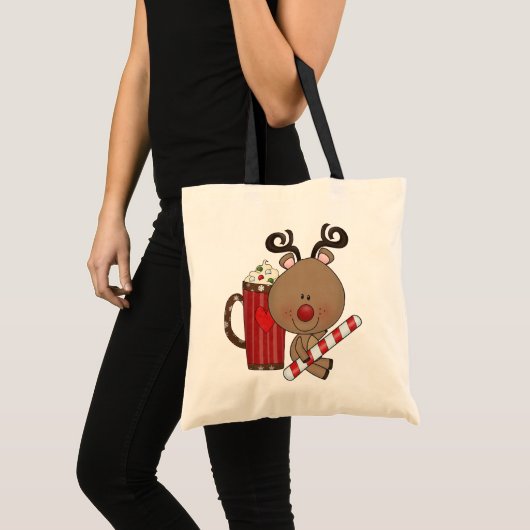 Tote Bag Renne de Rudy avec du cacao (Devant (produit))