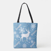 Tote Bag Rennes de Snowflakes (Dos)