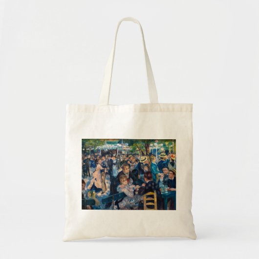 Tote Bag Renoir - Danse au Moulin de la Galette (Devant)