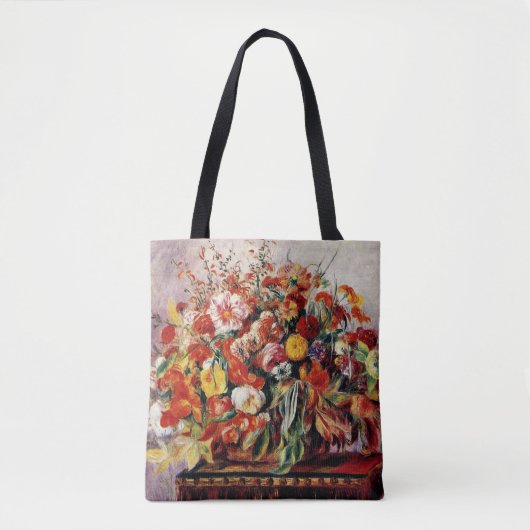 Tote Bag Renoir - Panier de fleurs (Devant)