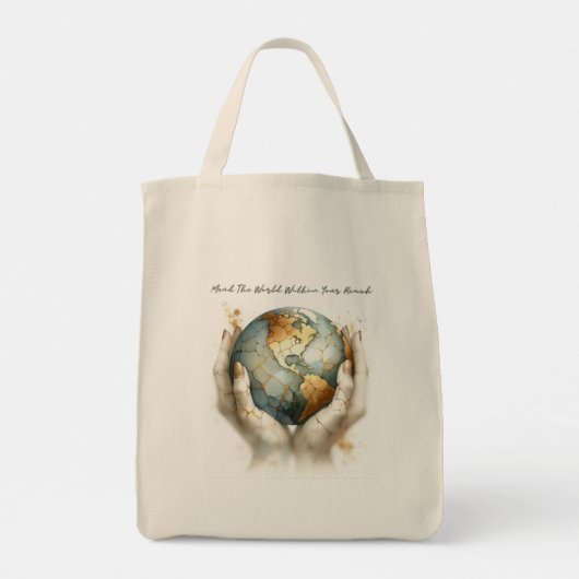 Tote Bag Repenser le monde (Dos)
