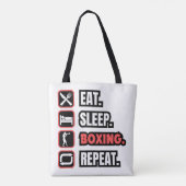Tote Bag Répéter la boîte de nuit (Dos)