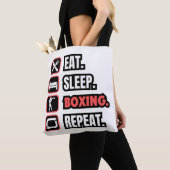 Tote Bag Répéter la boîte de nuit (De près)