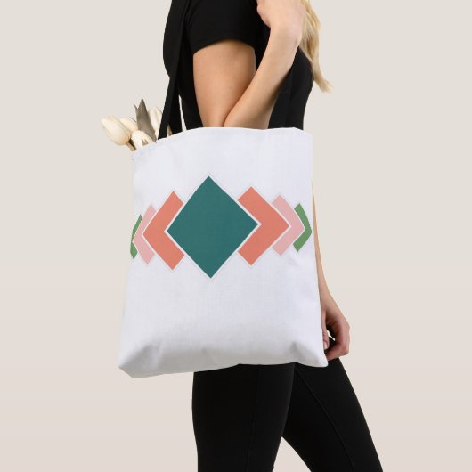 Tote Bag Répétition des diamants (De près)