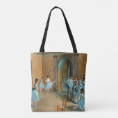 Tote Bag Répétition sur la Foyer de l'Opéra La Rue (Dos)