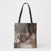 Tote Bag Répétition sur scène par Edgar Degas (Devant)