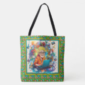 Tote Bag REPORTER - Merci d'enseignant masculin ou féminin (Devant)