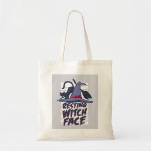 Tote Bag Repose du visage de la sorcière