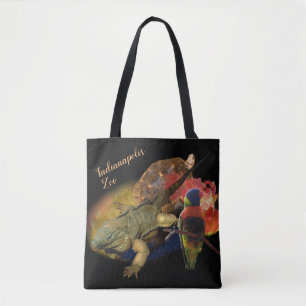 Tote Bag Reptiles et oiseaux du zoo d'Indianapolis