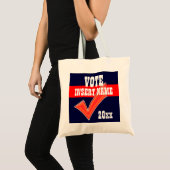 Tote Bag Républicain de vote (Devant (produit))