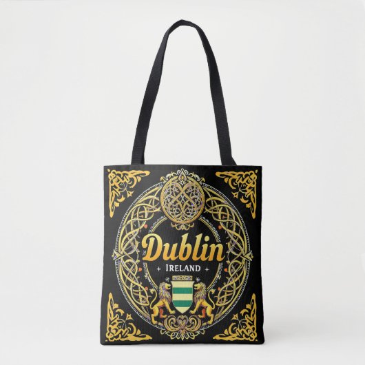 Tote Bag République d'Irlande de Dublin (Devant)
