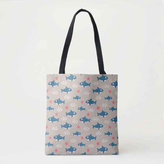 Tote Bag Requin (Devant)
