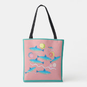 Tote Bag Requin 768 de bébé (Dos)