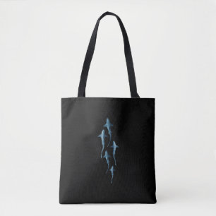 Tote Bag Requin - Baignade Requins mignonne Drôle Cadeau