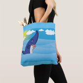 Tote Bag Requin Dans L'Océan