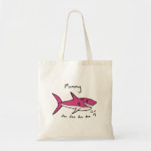 Tote Bag Requin de maman (Devant)