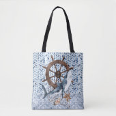 Tote Bag Requin et volant du navire (Devant)