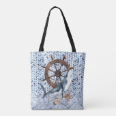 Tote Bag Requin et volant du navire (Dos)