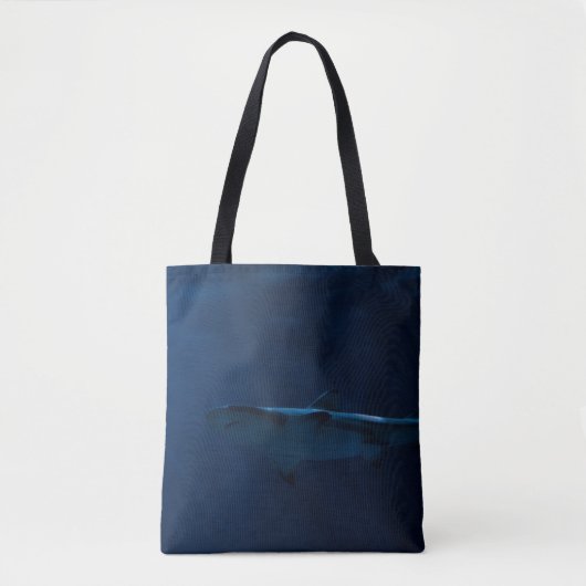 TOTE BAG REQUINS GRAS DANS LE CORPS D'EAU (Devant)