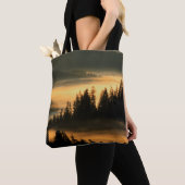 Tote Bag Réserve forestière de Suislaw à l'aube (De près)