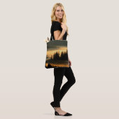 Tote Bag Réserve forestière de Suislaw à l'aube (Sur le modèle)