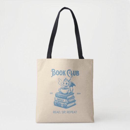 Tote Bag Réserver Club Imaginaire Dragon Lovers (Devant)