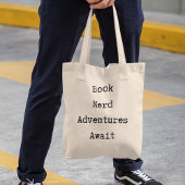Tote Bag Réserver Cool Nerd Réserver Lover Librairie Voyage